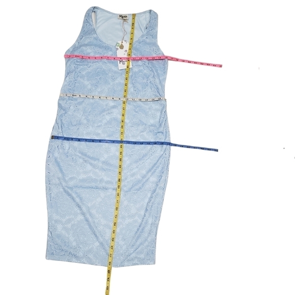 Show Me Your MuMu Knocked Up Lace Maternity Dress Size Large - Picture 9 of 11